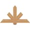 Ekena Millwork Kennewick Timber Gable Bracket, Western Red Cedar, 48"W x 28"H x 3 1/2"D x 5 1/2"F, 14/12 Pitch GBW048X28X0406KEN00SWR - alternate 1